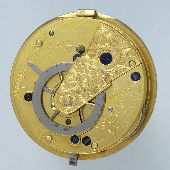 Gilt Cased English Verge Pocket Watch | Pieces of Time Ltd