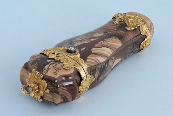 Gold and Moss Agate Etui View 3