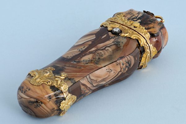 Gold and Moss Agate Etui View 4