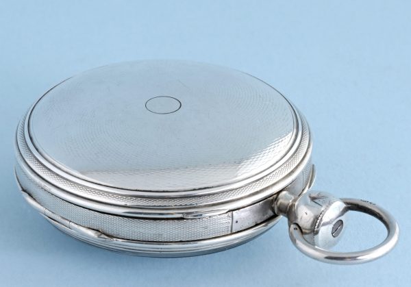 Silver French Verge Alarm Watch View 3