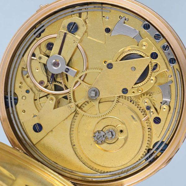 French Gold Quarter Repeating Lever View 4