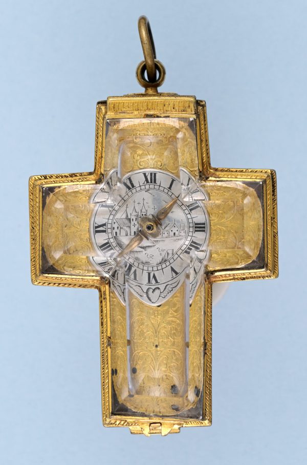 Early Rock Crystal Crucifix Watch View 2