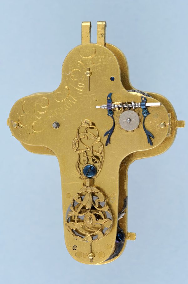 Early Rock Crystal Crucifix Watch View 7