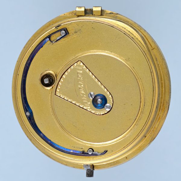 Gold English Lever with Decorative Gold Dial View 5