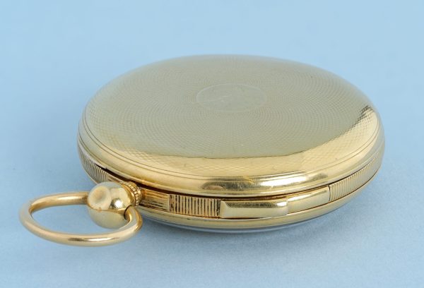 Gold Quarter Repeating Fusee Lever by McCabe View 3