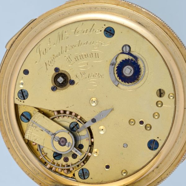 Gold Quarter Repeating Fusee Lever by McCabe View 4