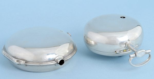 Painted Dial Silver Pair Cased Verge View 2