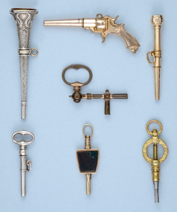 Seven Decorative Watch Keys View 1