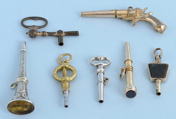 Seven Decorative Watch Keys View 3