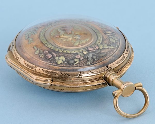 Glazed Three Colour Gold French Verge View 3