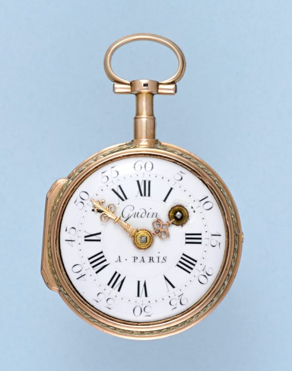 Ladies Decorative Three Colour Gold Verge View 2