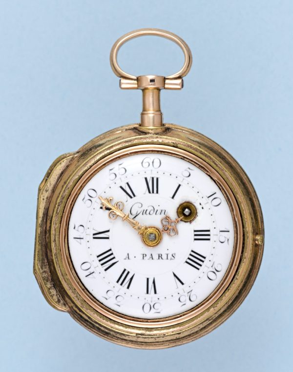 Ladies Decorative Three Colour Gold Verge View 4