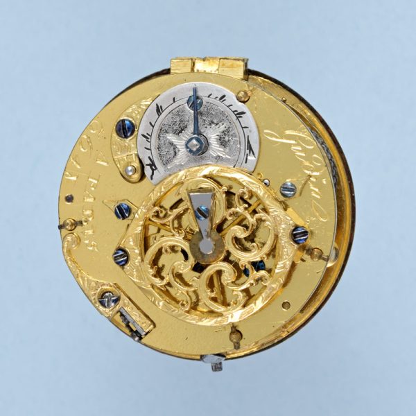 Ladies Decorative Three Colour Gold Verge View 6