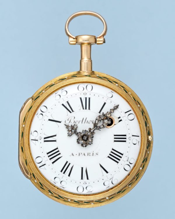 Gold and Enamel French Verge View 2