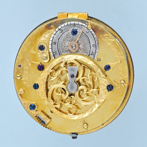 Gold and Enamel French Verge View 4