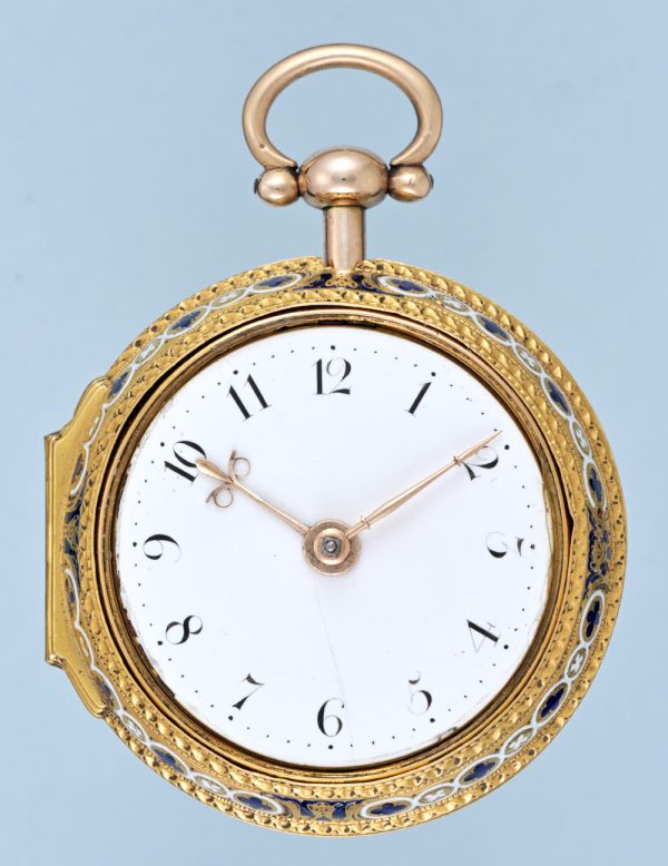 Gold and Enamel Chatelaine Watch View 4
