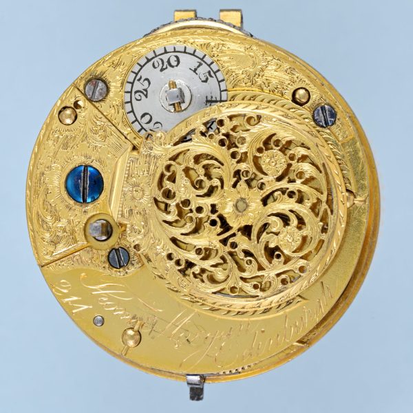 Gold and Enamel Chatelaine Watch View 6