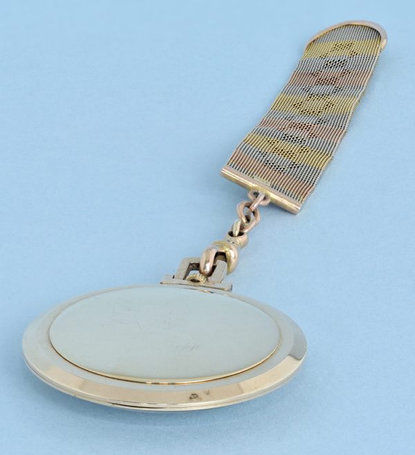 Gold Dress Watch and Fob View 4