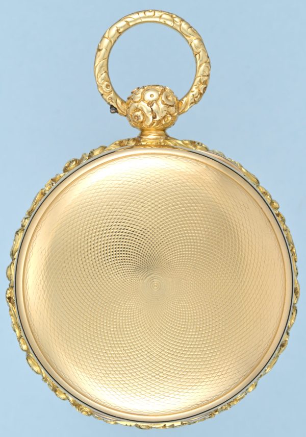 Gold English Full Plate Chronometer View 2