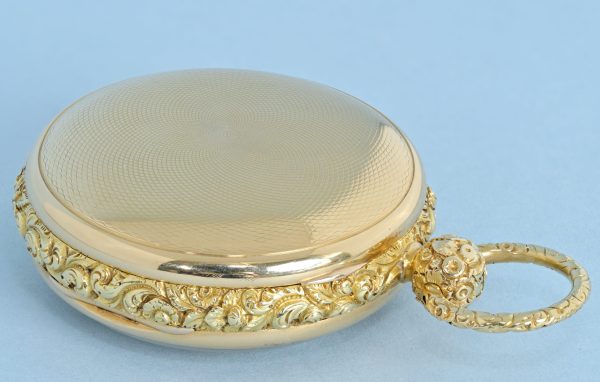 Gold English Full Plate Chronometer View 3