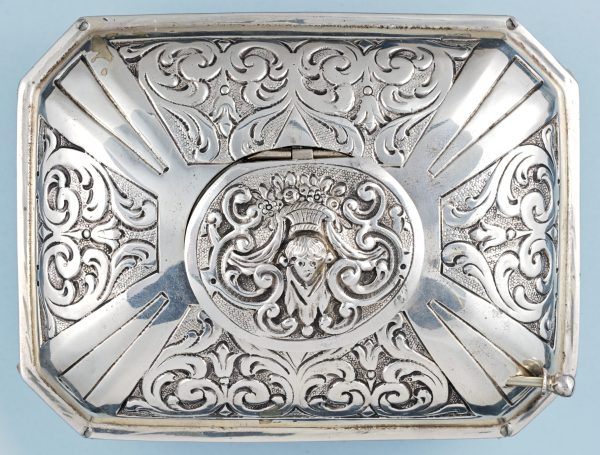 Silver and Enamel Singing Bird Box View 6