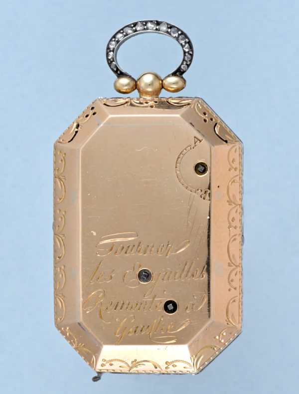 Rare Miniature Quarter Repeating Pendant Watch View 2