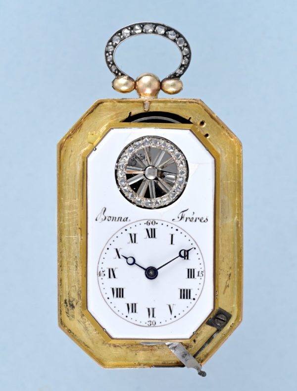 Rare Miniature Quarter Repeating Pendant Watch View 5