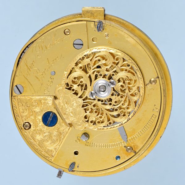 Pearl Set Gold and Enamel Cylinder with Chatelaine View 5