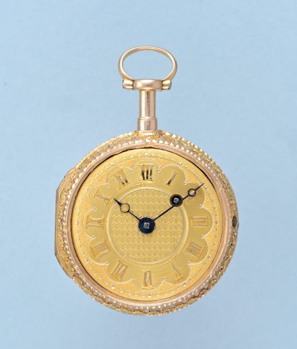 Decorative Miniature Three Colour Gold Watch View 2