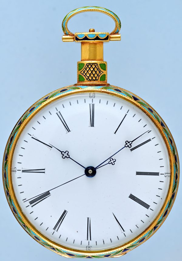 Large Gold and Enamel Chinese Market Duplex View 2
