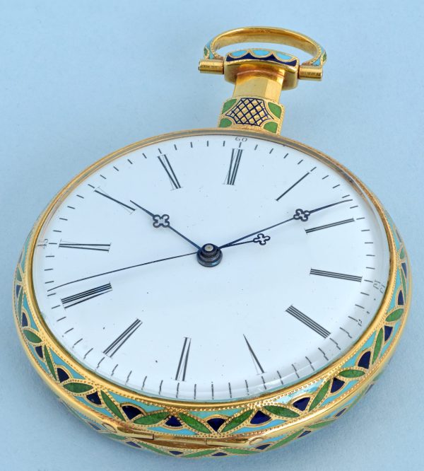 Large Gold and Enamel Chinese Market Duplex View 4