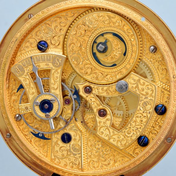 Large Gold and Enamel Chinese Market Duplex View 6