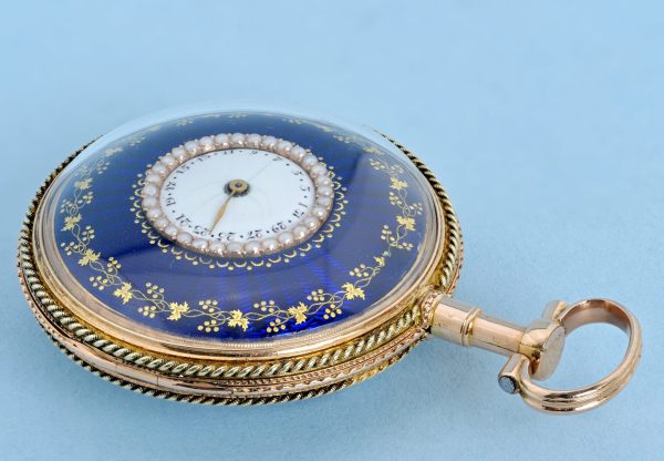 Double Sided Gold French Cylinder View 3