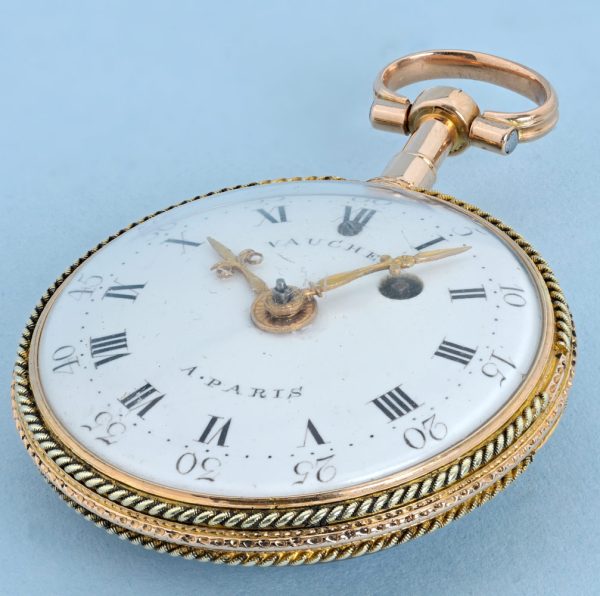Double Sided Gold French Cylinder View 4