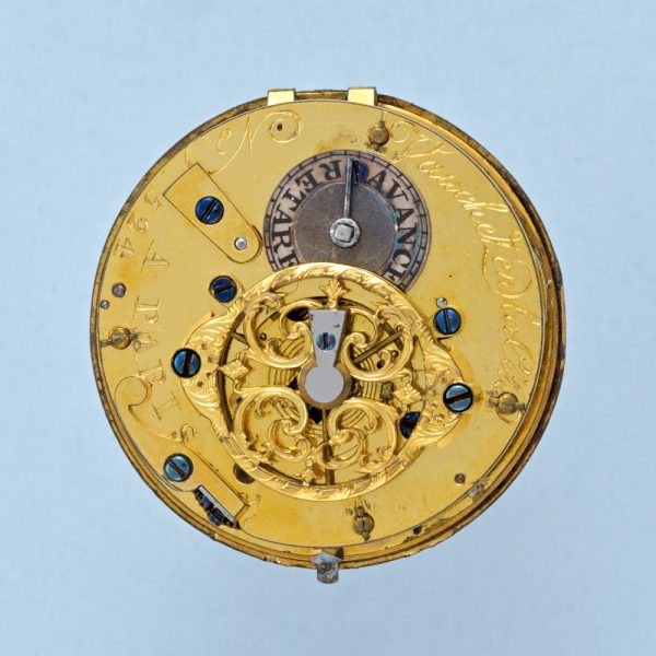 Small Gold and Enamel French Verge View 4
