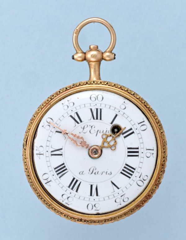 Small Two Colour Gold Verge and Chatelaine View 2