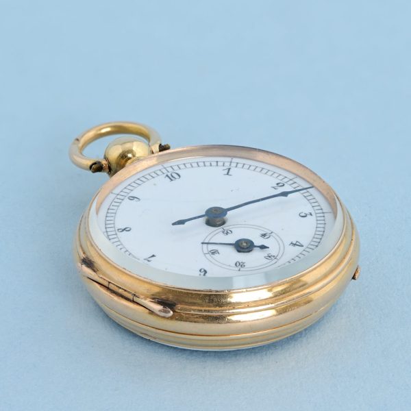 Rare Miniature Gold Pedometer View 3