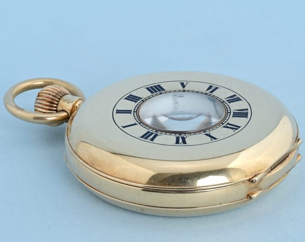 Gold Half Hunter and Presentation Case View 3