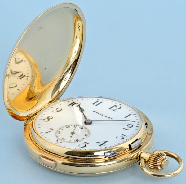 Rare Minute Repeating Carillon Clockwatch View 2